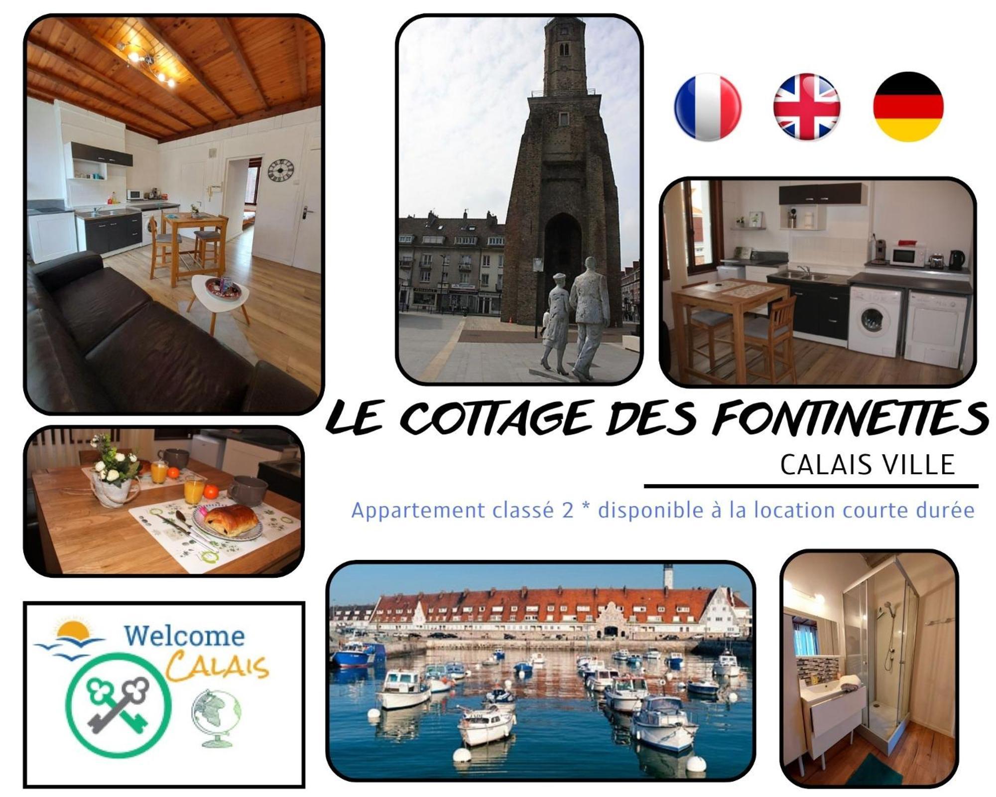 Welcome Calais Centre St Pierre Fontinettes Apartment Luaran gambar